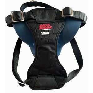 Easy Rider Black Gray Adjustable Dog Harness Size Large (26"-38") New NO BOX